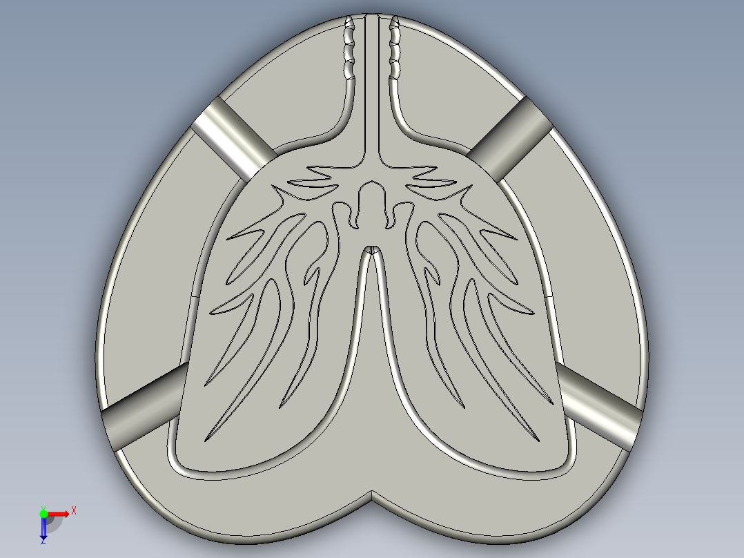 烟灰缸(10)俯视图