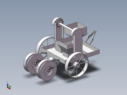 马铃薯播种机设计-土豆种植机设计（含三维SW+CAD图纸+说明）
