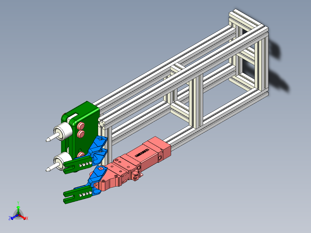 座椅头枕卡扣装饰件定位压合工装