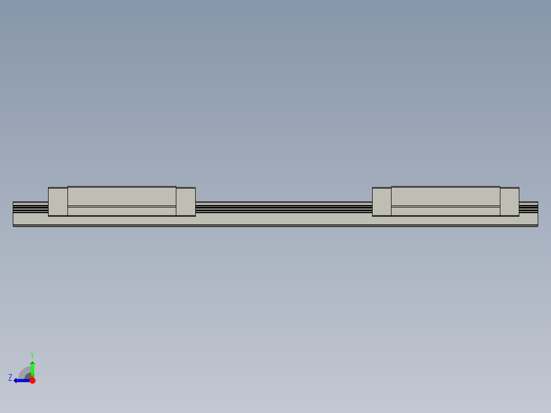 SLSJ-锁付滑块MGN15H右视图