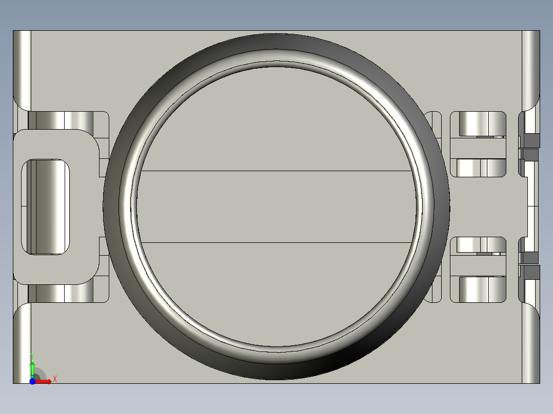 直径22二档选择开关24V前视图