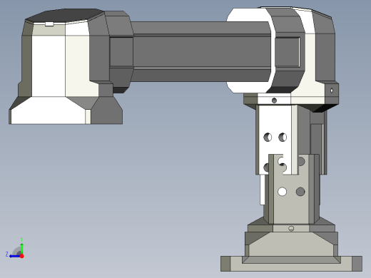 旋转a悬臂架右视缩略图