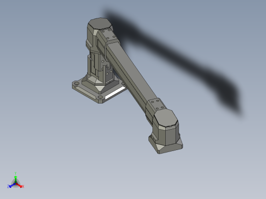 旋转a悬臂架正等轴测缩略图