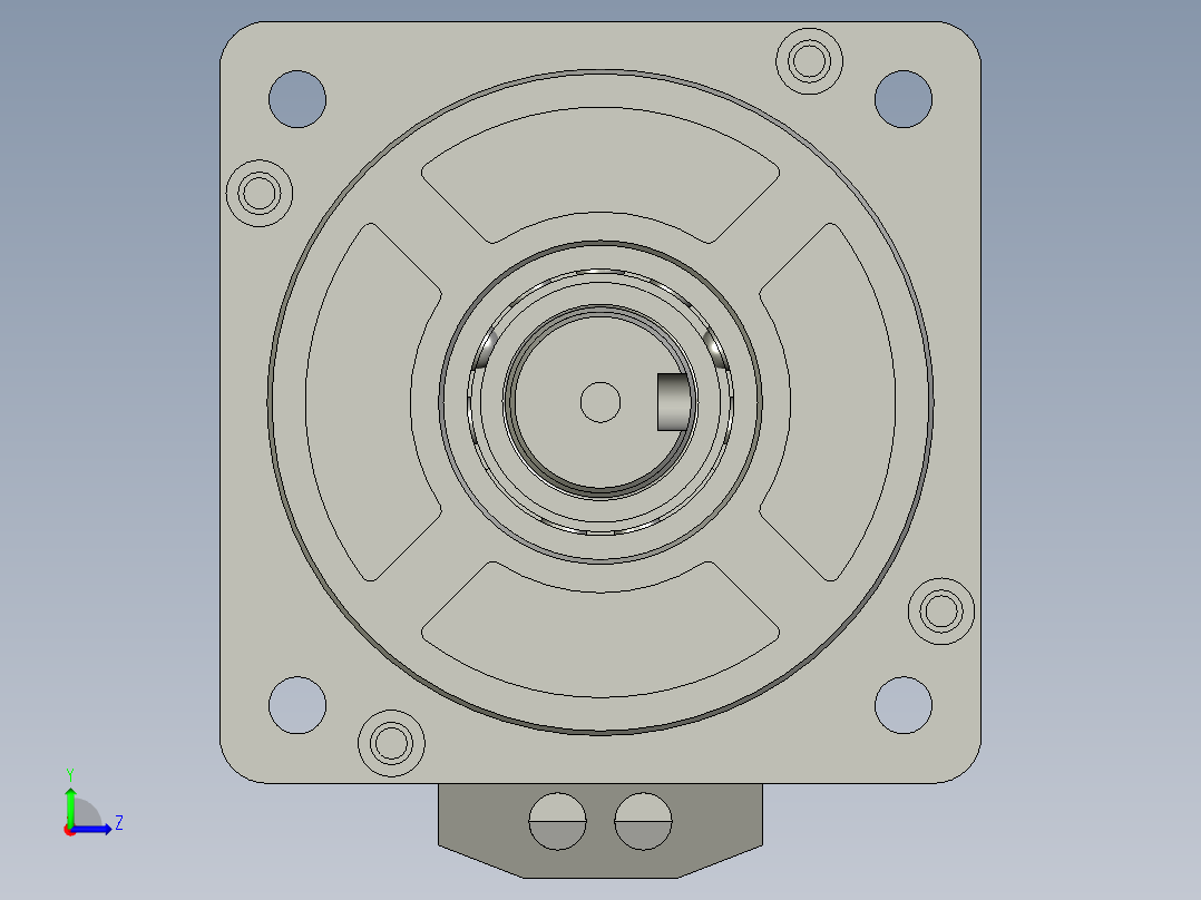 750W带刹车80-02430左视图