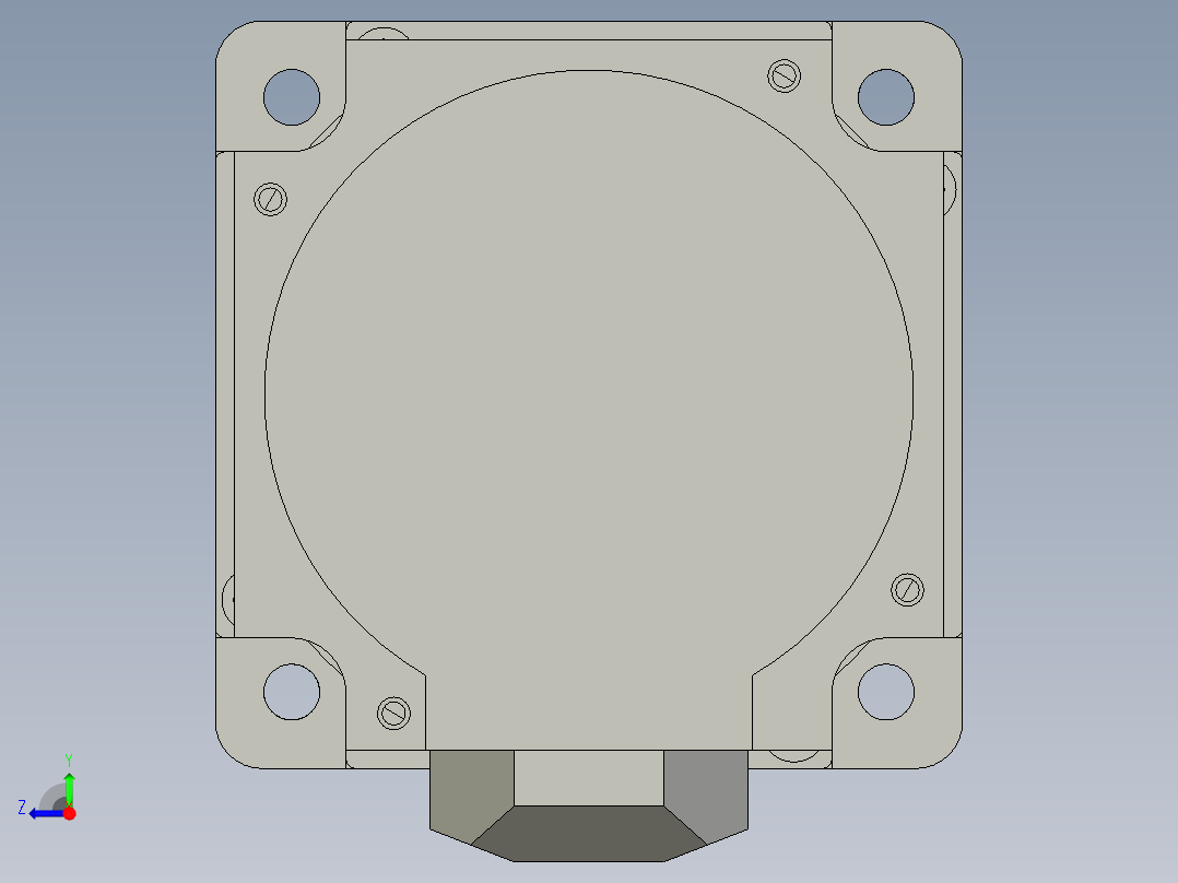 750W带刹车80-02430右视图