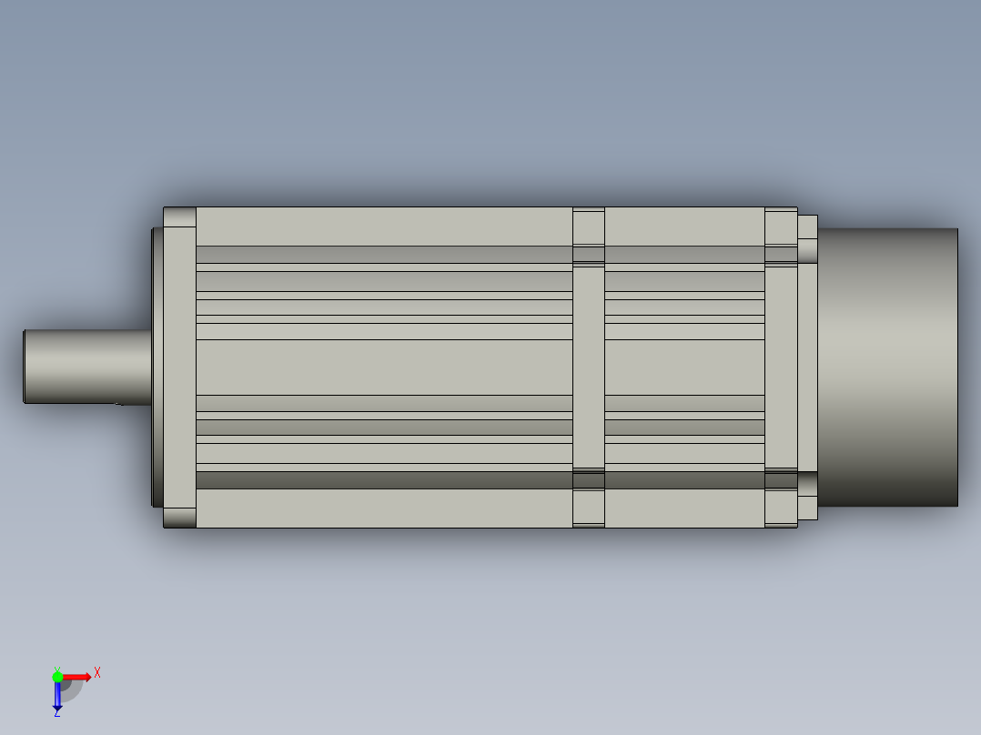 750W带刹车80-02430俯视图