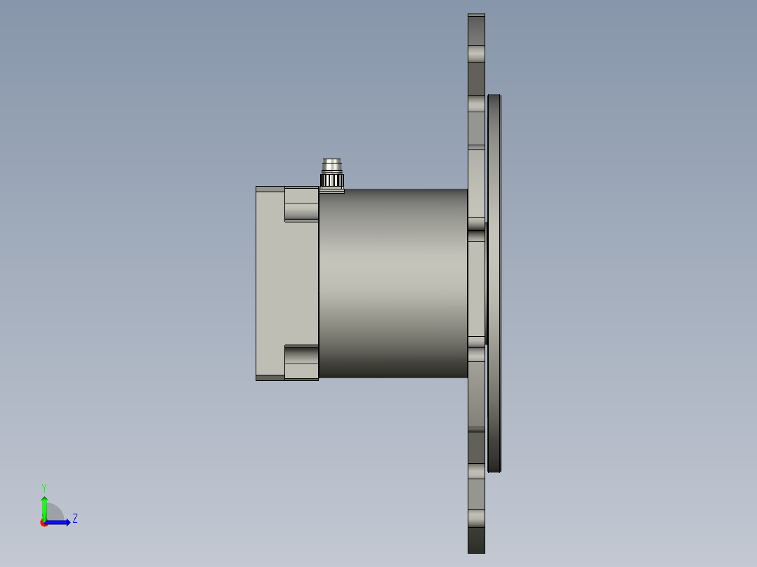 20090102-4100-X1转盘模块左视图