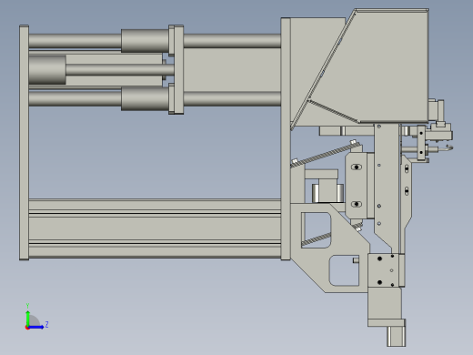 推举式的装配体左视缩略图
