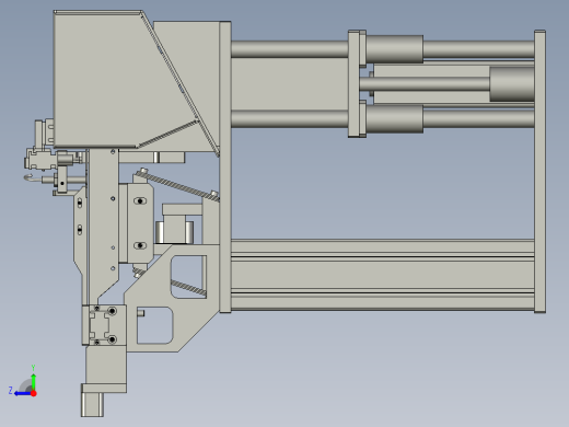 推举式的装配体右视缩略图