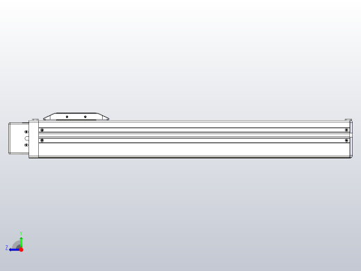 滚珠丝杠直线轴带导轨全封闭TPA-HCR-65S-1610C-L350-ML-Y-P10-N3右视缩略图