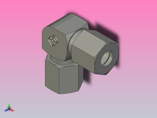 EO管接头弯头W06LLCF.igs