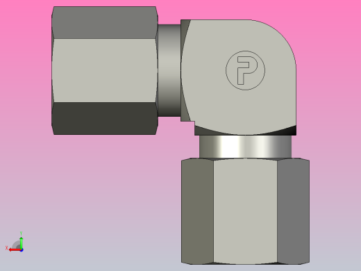 EO管接头弯头W06LLCF.igs后视缩略图