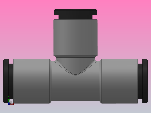 IPEP 正三通气动管接头_IPEP 12前视缩略图