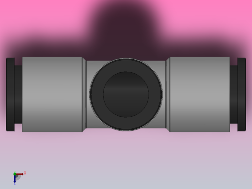 IPEP 正三通气动管接头_IPEP 12俯视缩略图