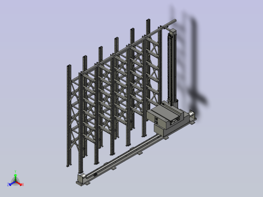巷道堆垛自动存取装置