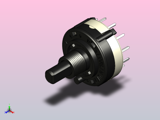 旋转式晶片开关