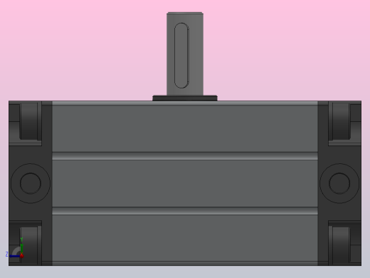 旋转气缸HCRA1系列[HCRA1BS63-90]右视缩略图