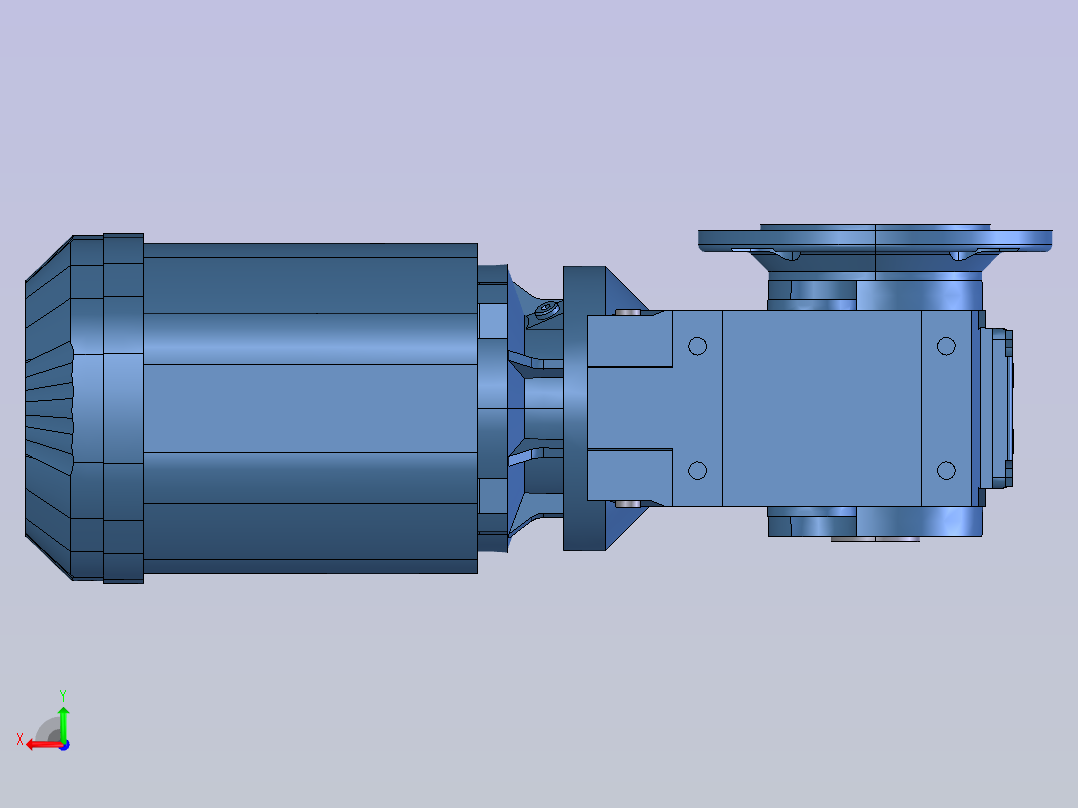 移动式螺旋输送机后视图