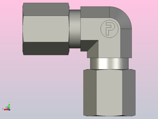 EO管接头弯头W06ZL71.igs后视缩略图