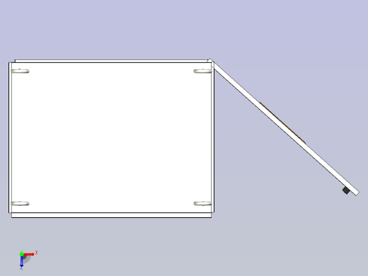 仿威图双电源控制柜俯视缩略图