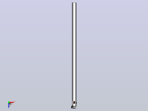 皮带直线轴半封闭可选导轨TPA-HNB-120D-110-L2750-RU-Y-P40-N3俯视缩略图