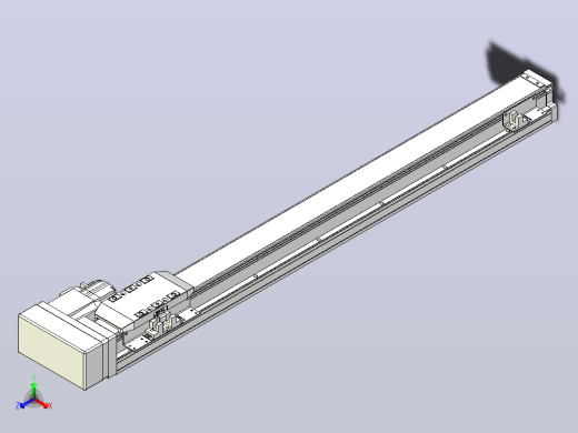 滚珠丝杠直线轴内置导轨TPA-GCR-50-1210C-L550-MR-M10-N3