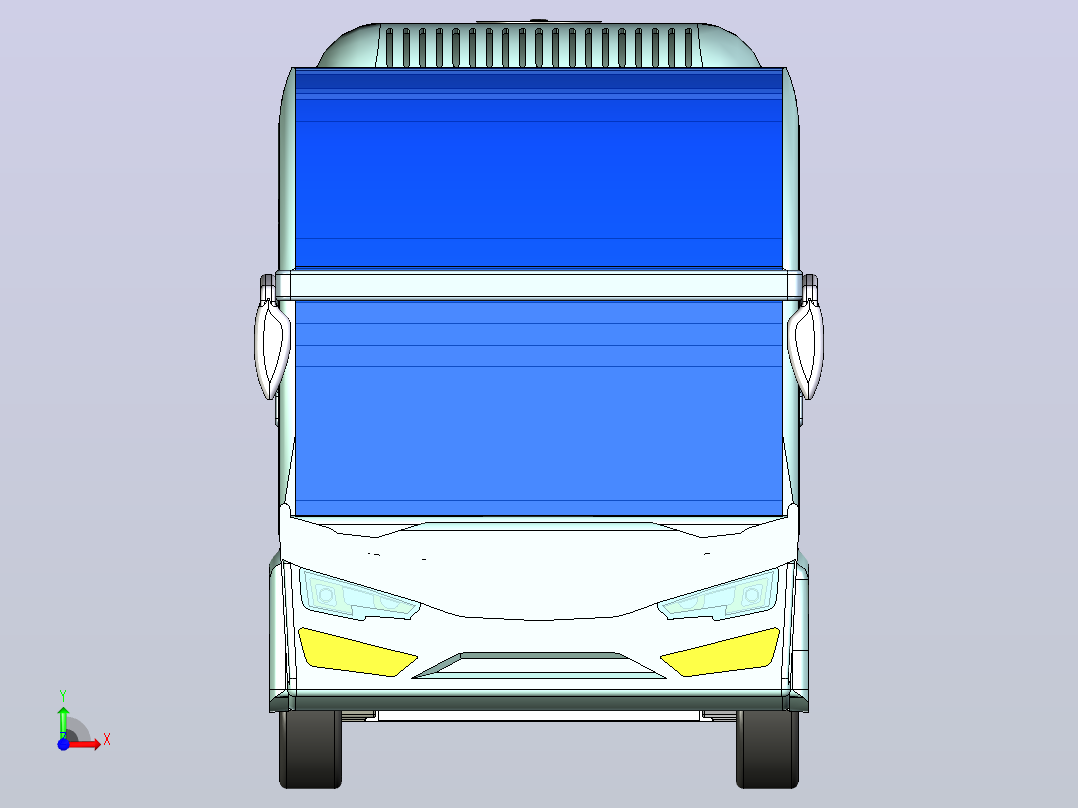 日野型 RK8JSLA-PJJ大巴前视图