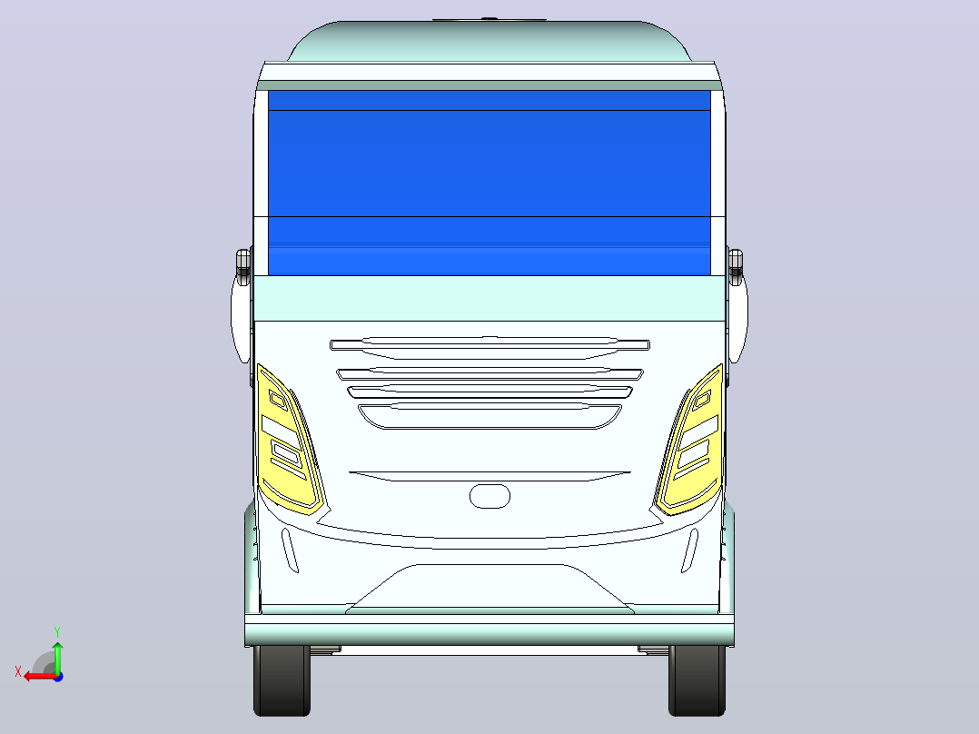 日野型 RK8JSLA-PJJ大巴后视图