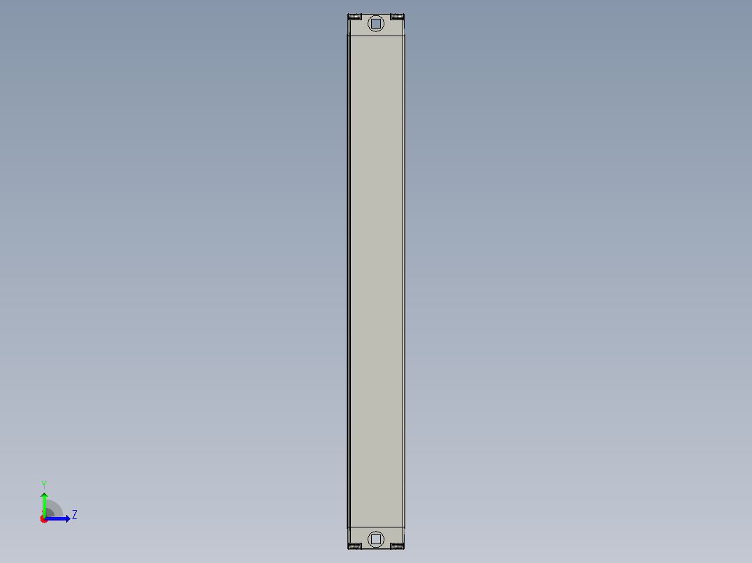 XTD0640安全光栅左视图