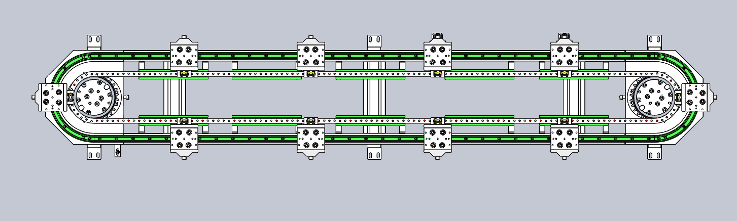 V25-300椭圆链条环形导轨（型材）