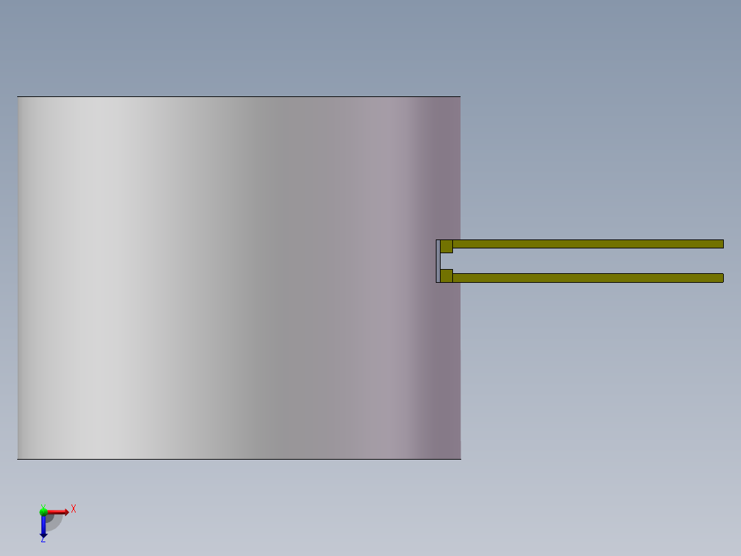柔性夹具（夹书系统）俯视图
