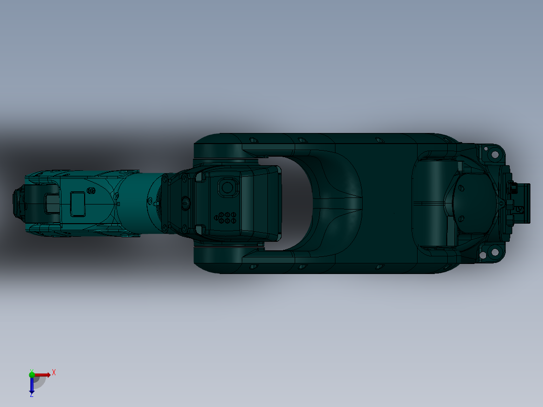 安川GP7 SW STP IGS俯视图