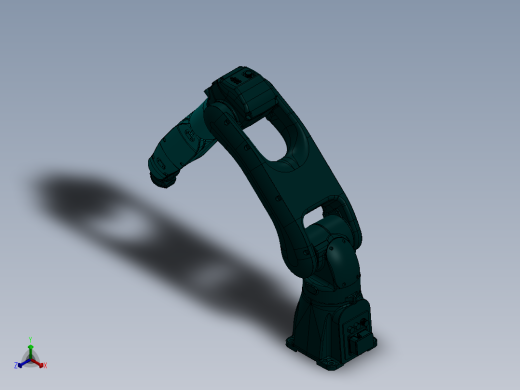 安川GP7 SW STP IGS正等轴测缩略图