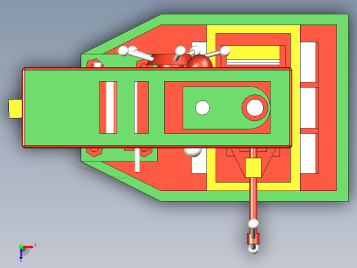 台钻【彩红网3D模型-caired.com】俯视缩略图