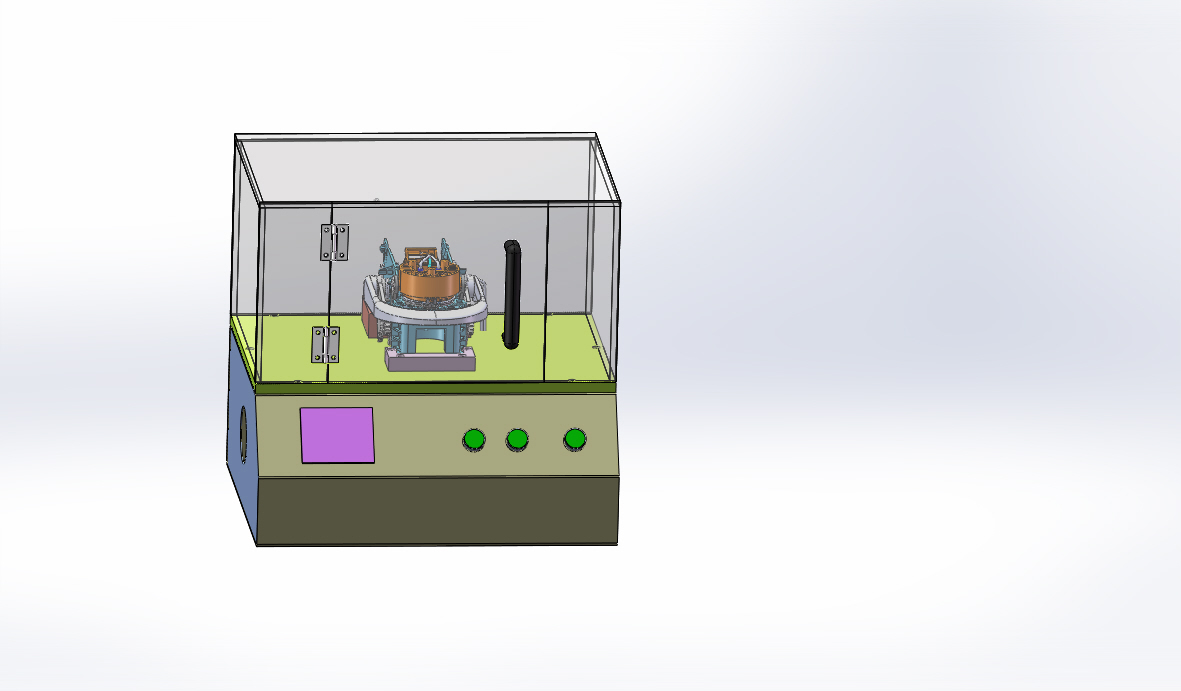 功能测试机设备3D模型