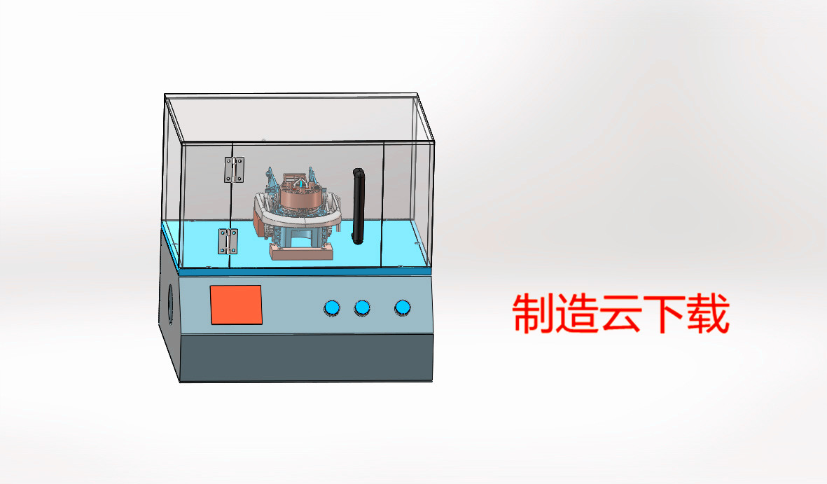 功能测试机设备3D模型