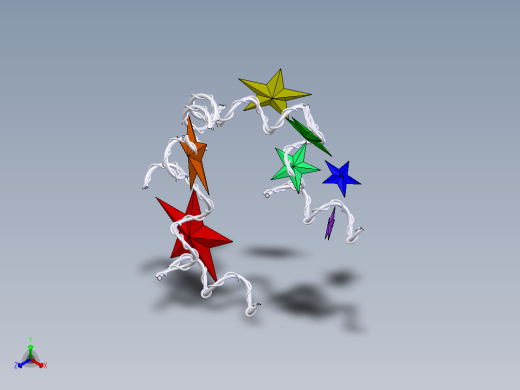 五角星正等轴测缩略图