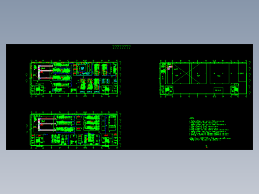 电机流水线生产车间布置图424728