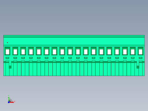 DEGSON 2EDG 系列 5.0mm 可插拔接线端子组-2EDGKA-5.0-18P-14-00AH前视缩略图