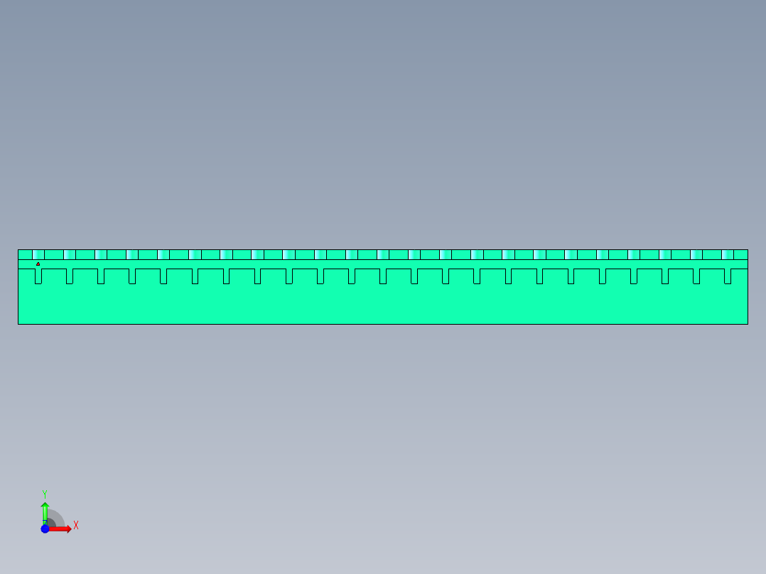 DEGSON 2EDG 系列 5.08mm 可插拔接线端子组-2EDGRC-5.08-23P-14-00AH前视图