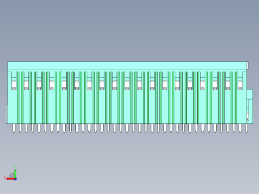 DEGSON DG500 系列 5.05.087.62mm 接线端子-DG500B-5.08-38P-14-00AH后视缩略图