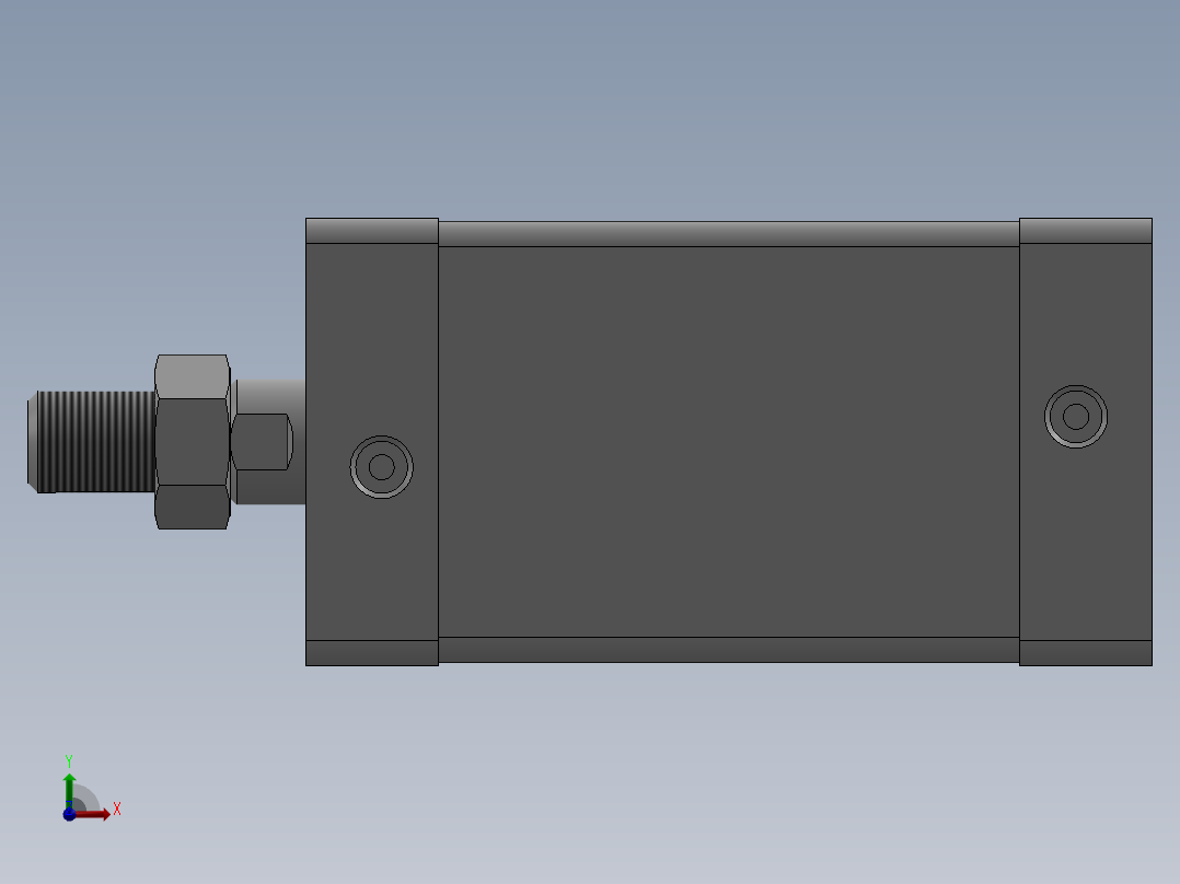 气缸ACE20X30SB前视图
