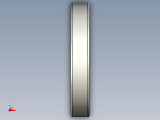 轴承-Bearing_20x36x6.stp前视缩略图