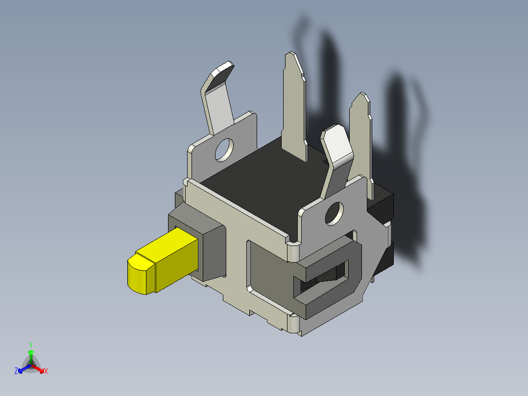 15N型探测器开关正等轴测图