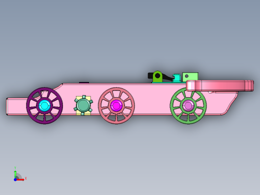 轮子移动巨弩达芬奇前视缩略图