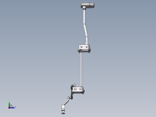 叉车之变速操作系统左视缩略图