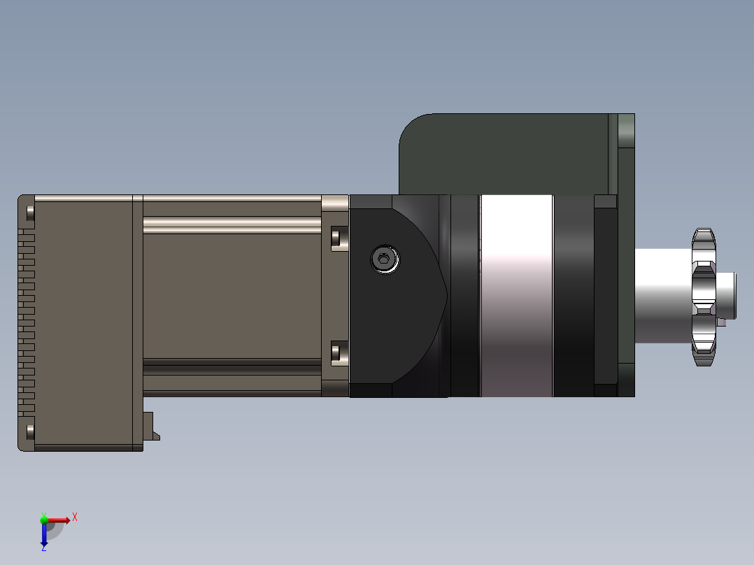 电机减速器SW三维==1096435==30俯视图