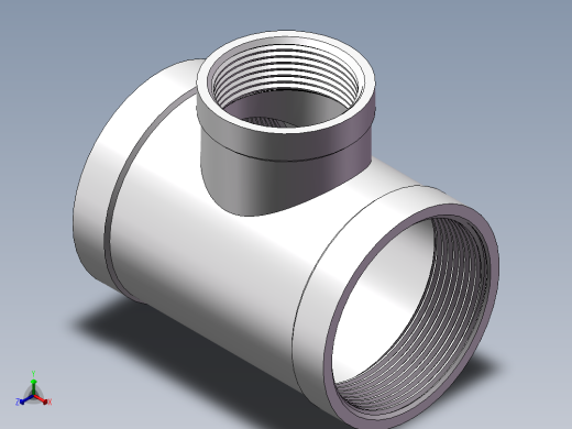 三通-异径 DN50-DN32