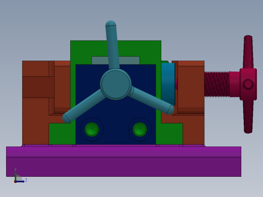 solidworks三维图左视缩略图