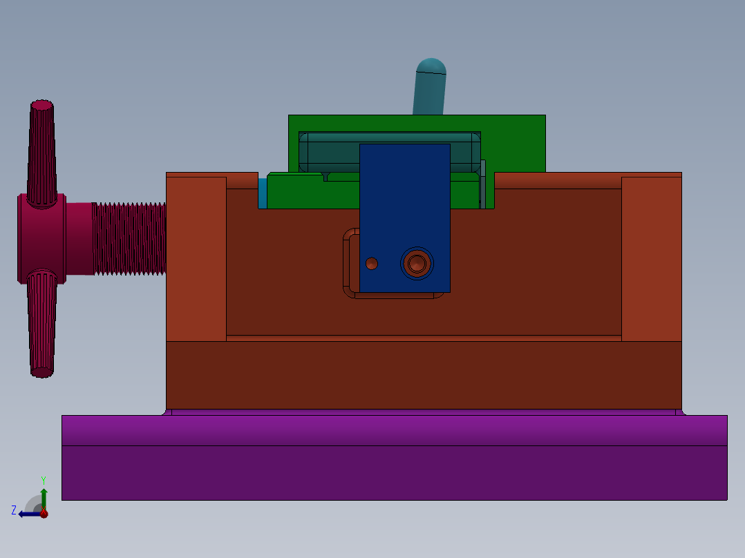 solidworks三维图右视图